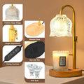 Flameless Candle Warmer Lamp with Timer-4