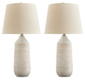 Willport Ceramic Bedside Lamps - Set of 2-0