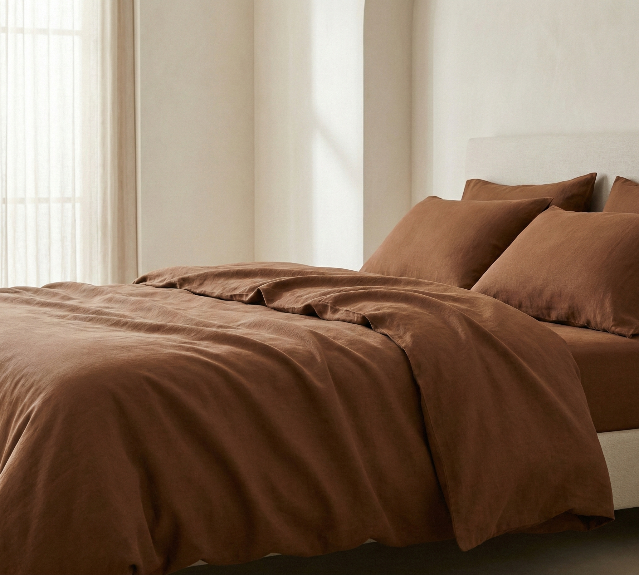Linen Cotton Duvet Cover Sets-4