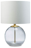 Samder Glass Bedside Lamp - White-0