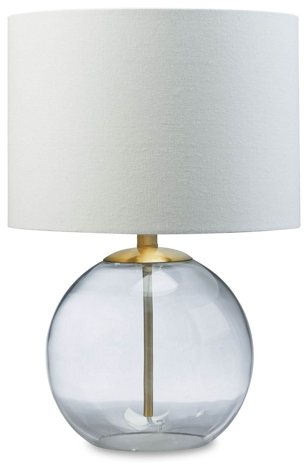 Samder Glass Bedside Lamp - White-0