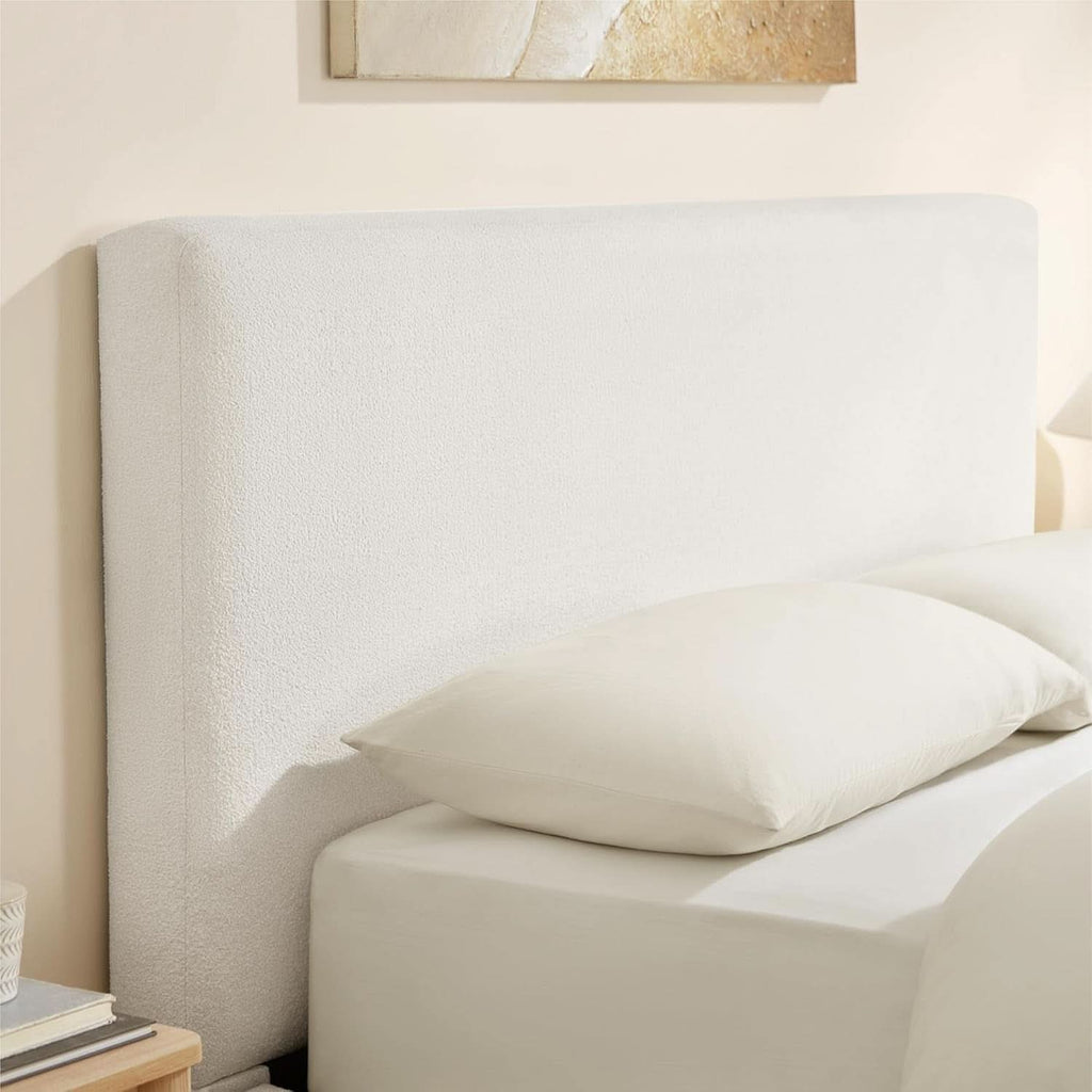 Queen Size Luxurious Upholstered Platform Bed Frame