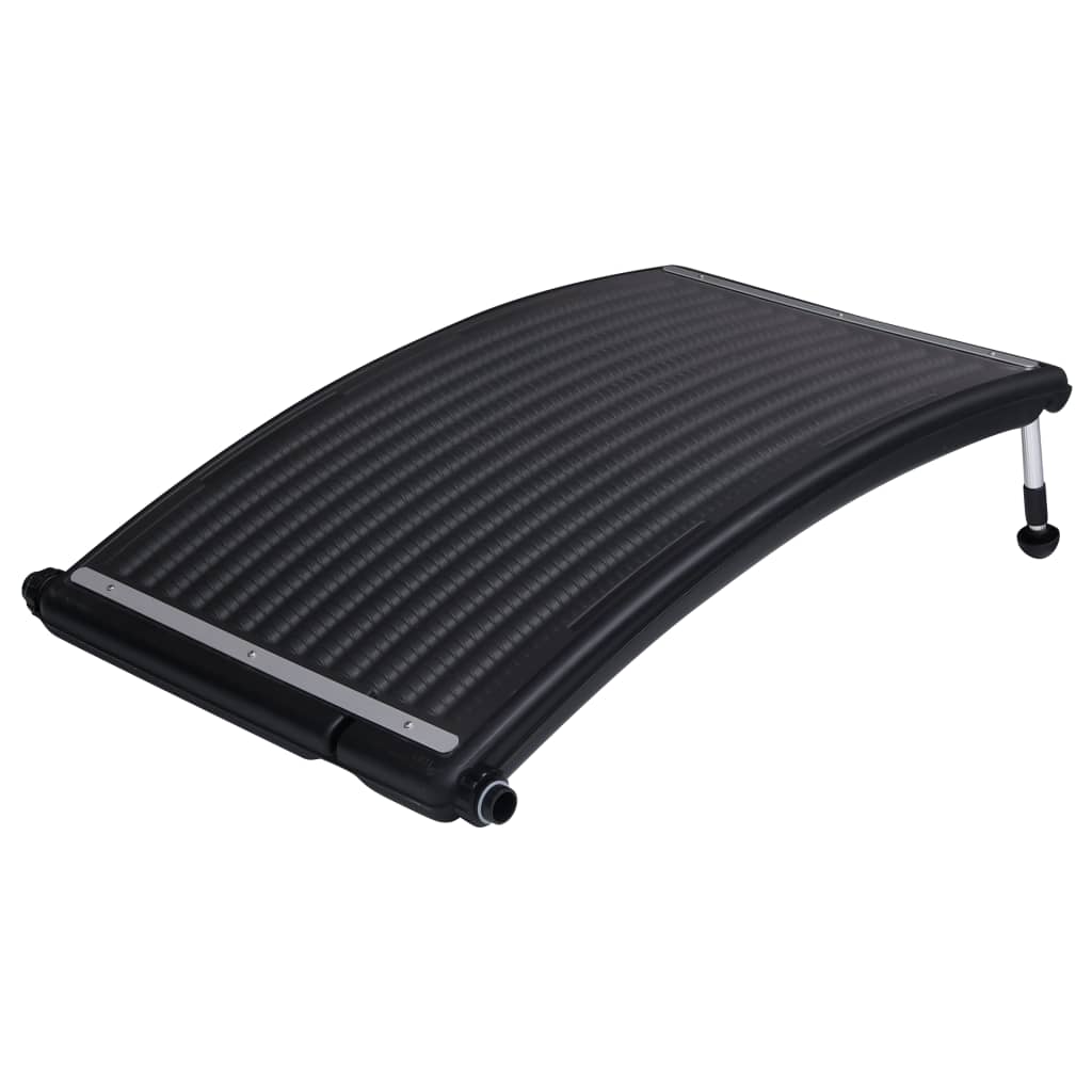 NNEVL Curved Pool Solar Heating Panels 2 pcs 110x65 cm