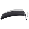 NNEVL Curved Pool Solar Heating Panels 2 pcs 110x65 cm