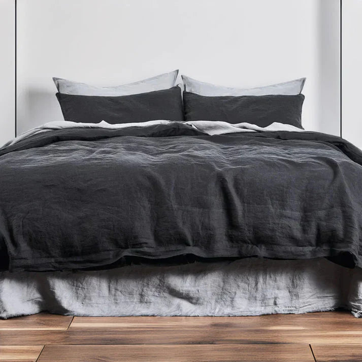 Linen Cotton Duvet Cover Sets-14