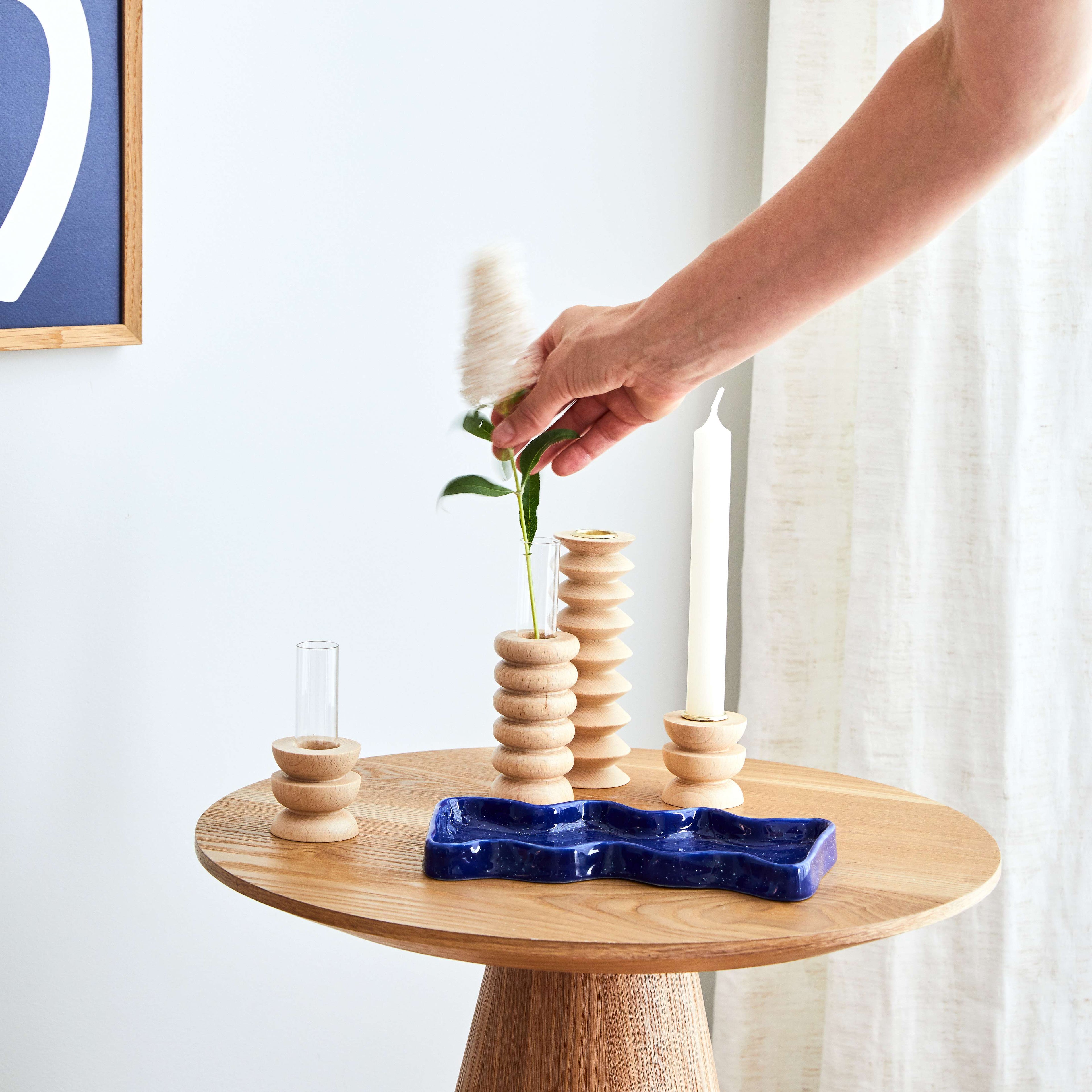 Totem Wooden Vase - Medium Nº 1-2
