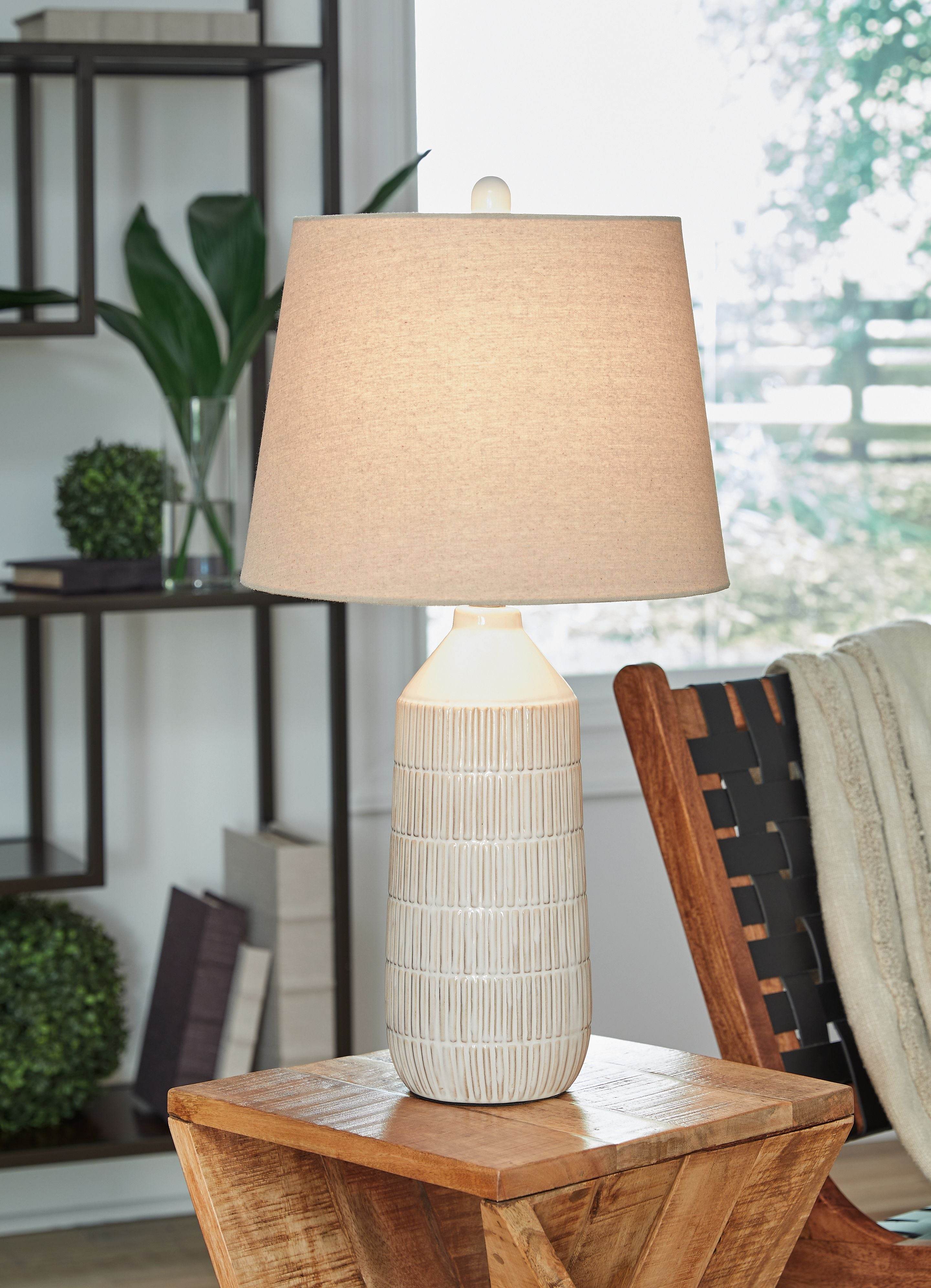Willport Ceramic Bedside Lamps - Set of 2-2