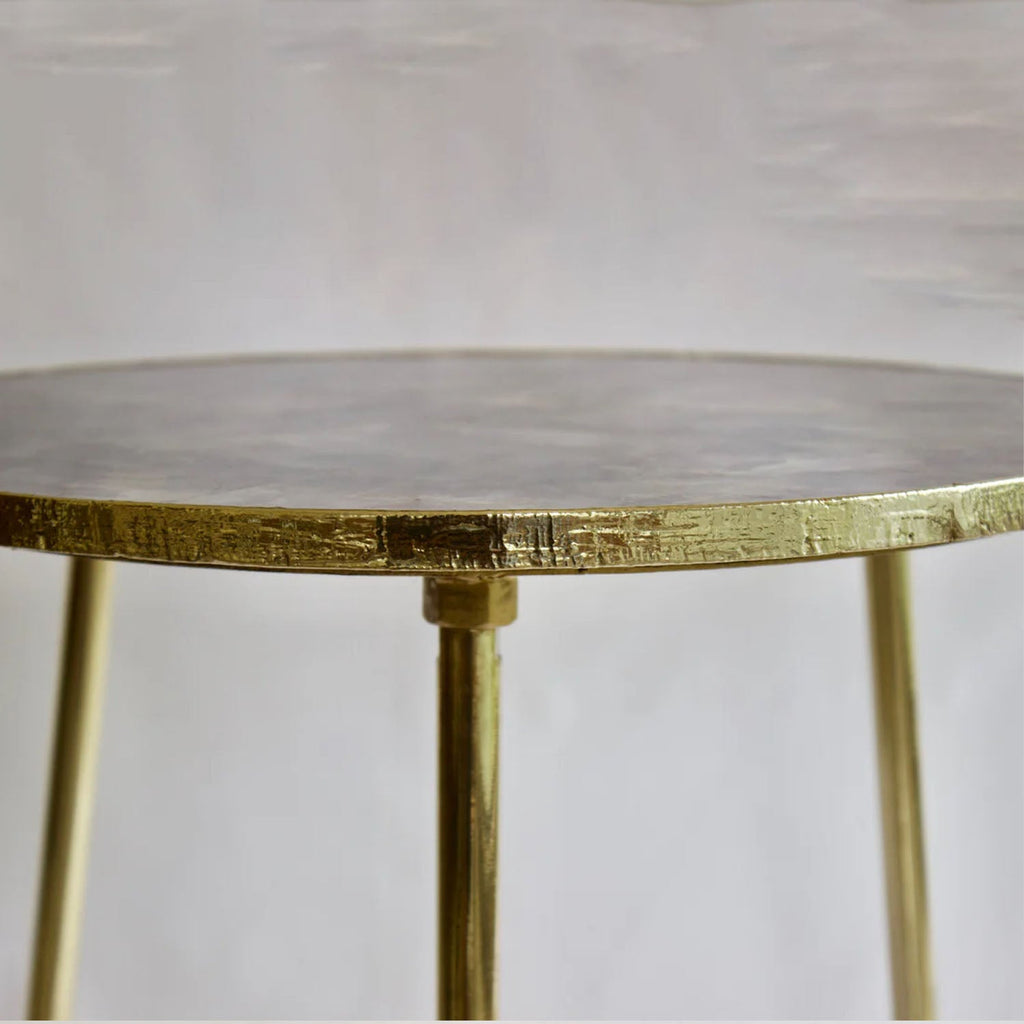Amethyst Round Coffee/Side Table-1