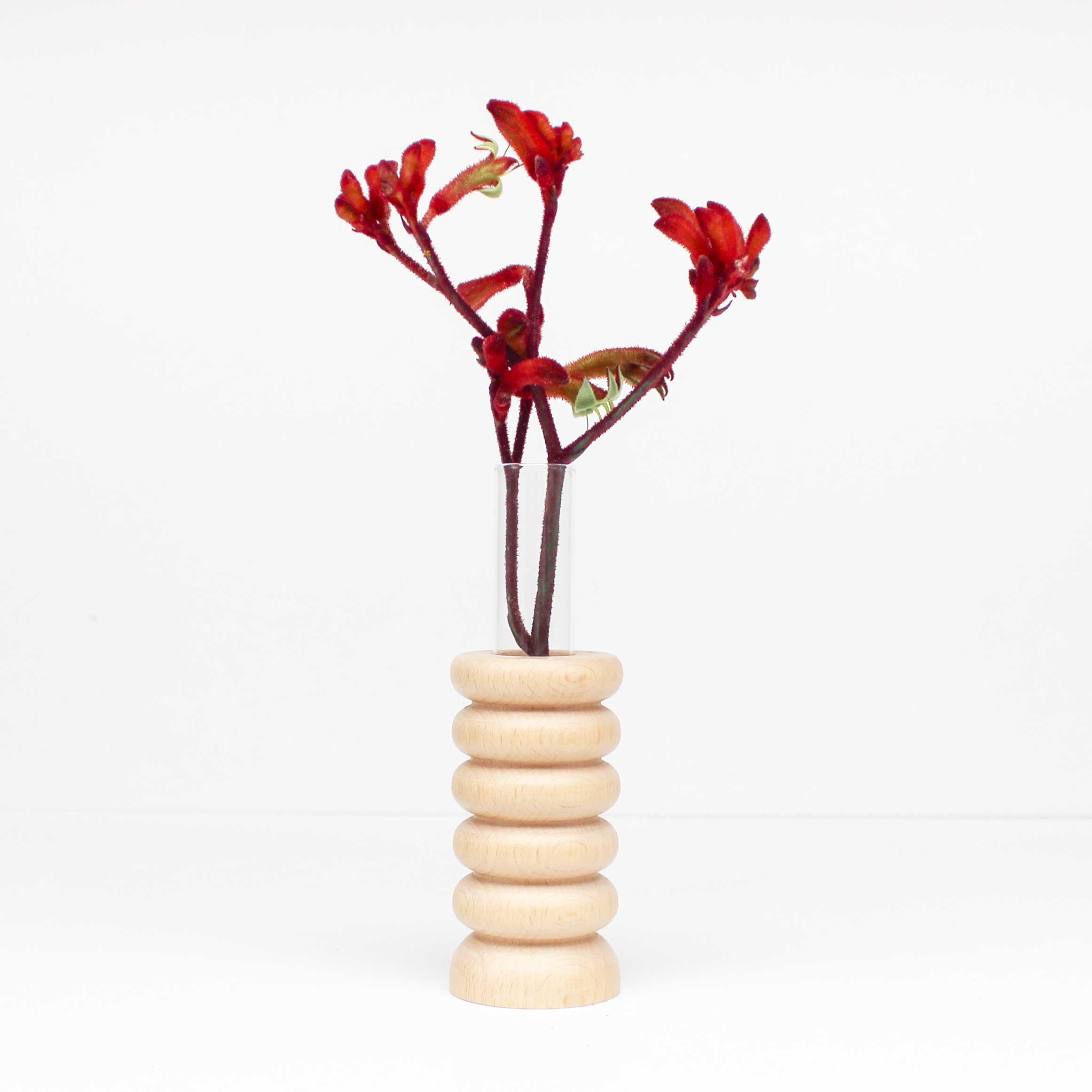Totem Wooden Vase - Medium Nº 1-1